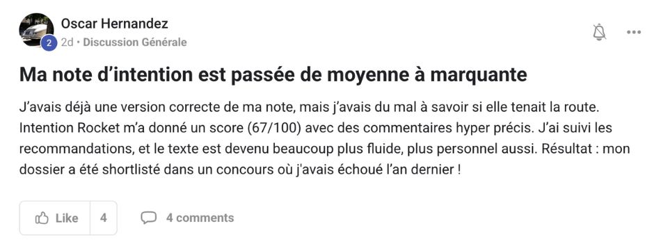 apprendre le scénario